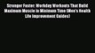 [PDF] Stronger Faster: Workday Workouts That Build Maximum Muscle in Minimum Time (Men's Health