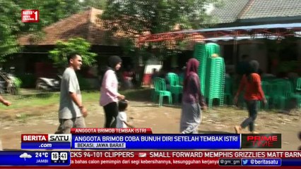 Anggota Brimob di Cikarang Diduga Tembak Mati Istrinya