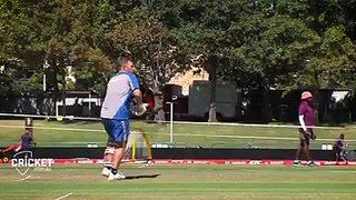 finch is in the training session