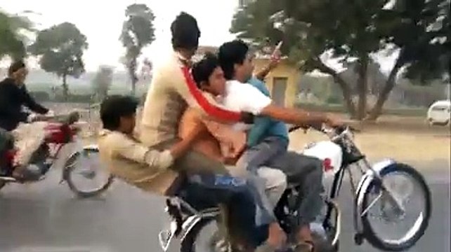 Pakistani Bikers Boy.