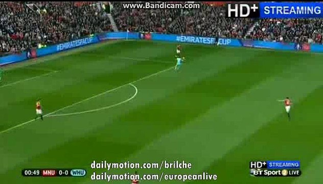 Marcus Rashford Fantastic Elastico Skills - Manchester United vs West Ham 13-03-2016