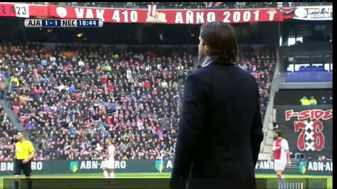 Foor GOAL 1-1 Ajax vs NEC Nijmegen 13.03.2016