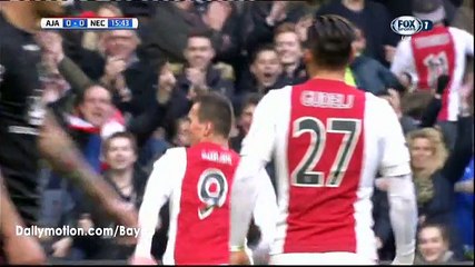 Arkadiusz Milik Goal HD - Ajax Amsterdam 1-0 NEC Nijmegen - 13-03-2016