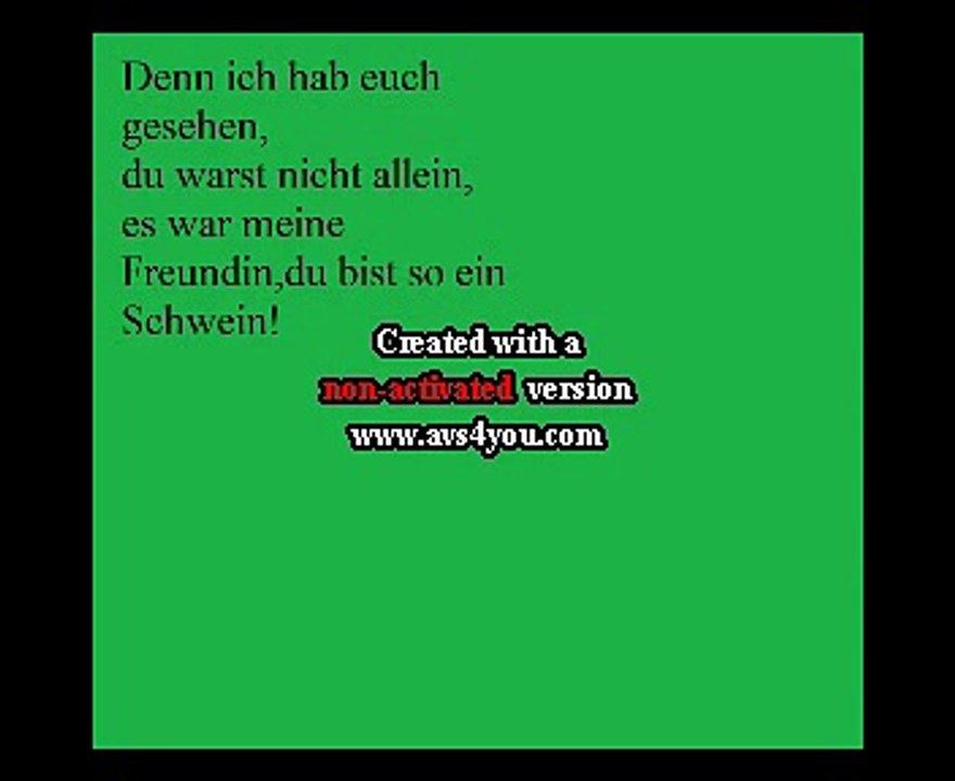 Samajona-So schwer lyrics