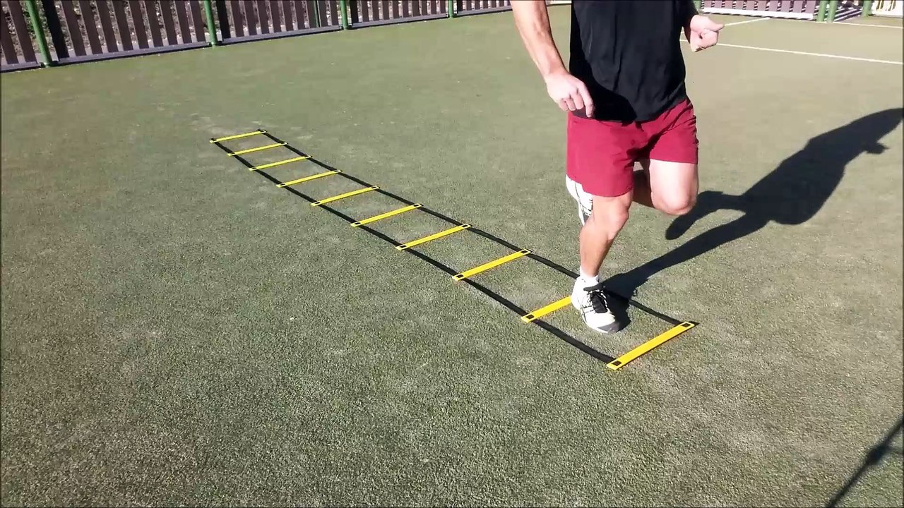 progresser au tennis : 87 exos avec l'échelle agilité