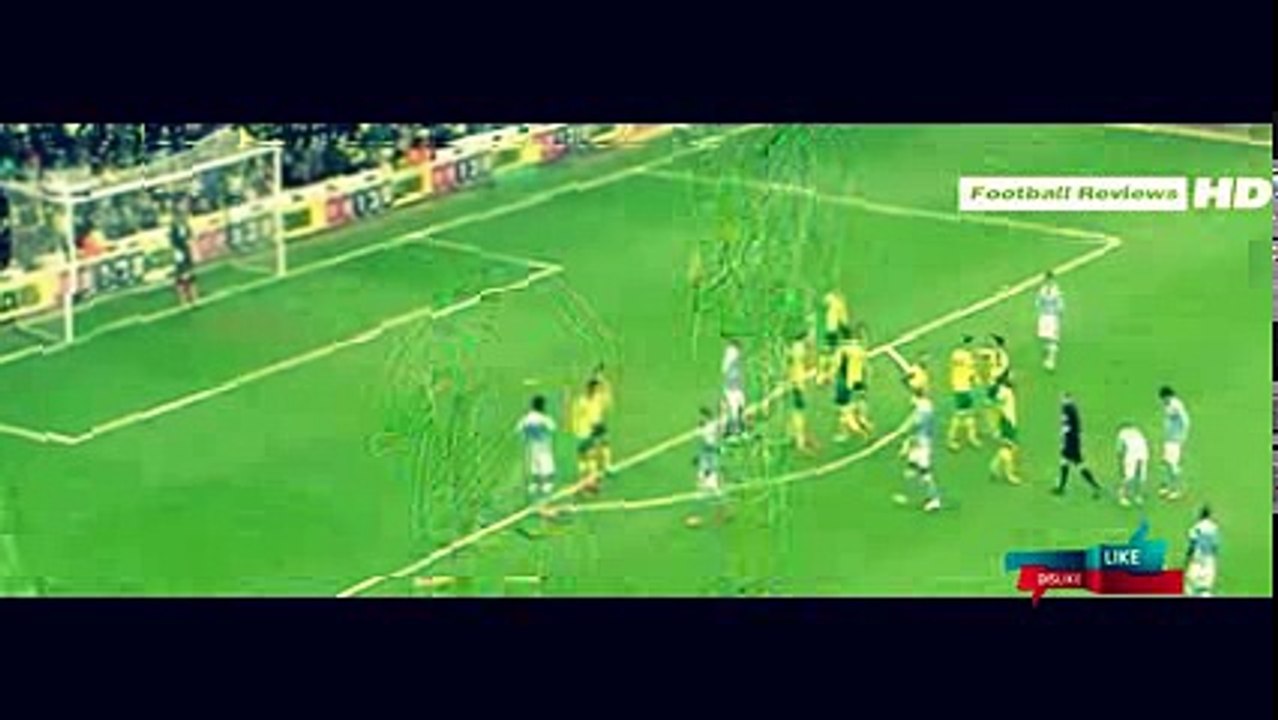 Sergio Agüero Amazing Free Kick-Norwich vs Manchester City (2016)
