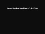 Read Pastor Needs a Boo (Pastor's Aid Club) Ebook