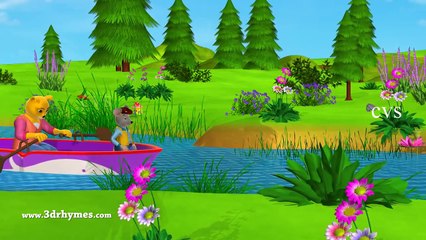 Wheels On The Bus Go Round And Round - 3D Animation Kids' Songs - Nursery Rhymes for Children [HD]