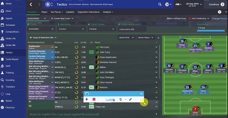 LETS PLAY FM15 | Chelsea - Bournemouth ( Season 1 )