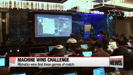 AlphaGo wins the third game of the historic match