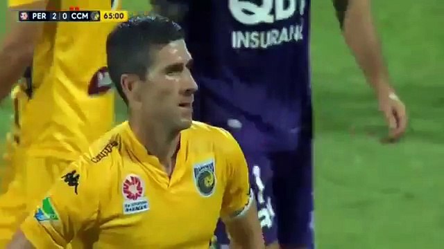 Perth Glory FC vs CC Mariners 4-0 Goal Andy Keogh (12_03_2016) A-League