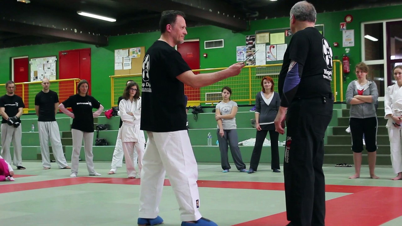 Patrick FAORO Senseï démonstration lors du Stage de Self Défense Féminin le 06 Mars 2016