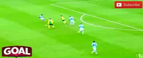 Patrick Bamford Great Change - Norwich City vs Manchester City 0-0 [BPL 2016]