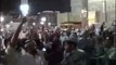 People in Masjid e Nabvi Chanting Mumtaz Qadri Zindabad on the arrival of PM Nawaz and COAS Gen Raheel