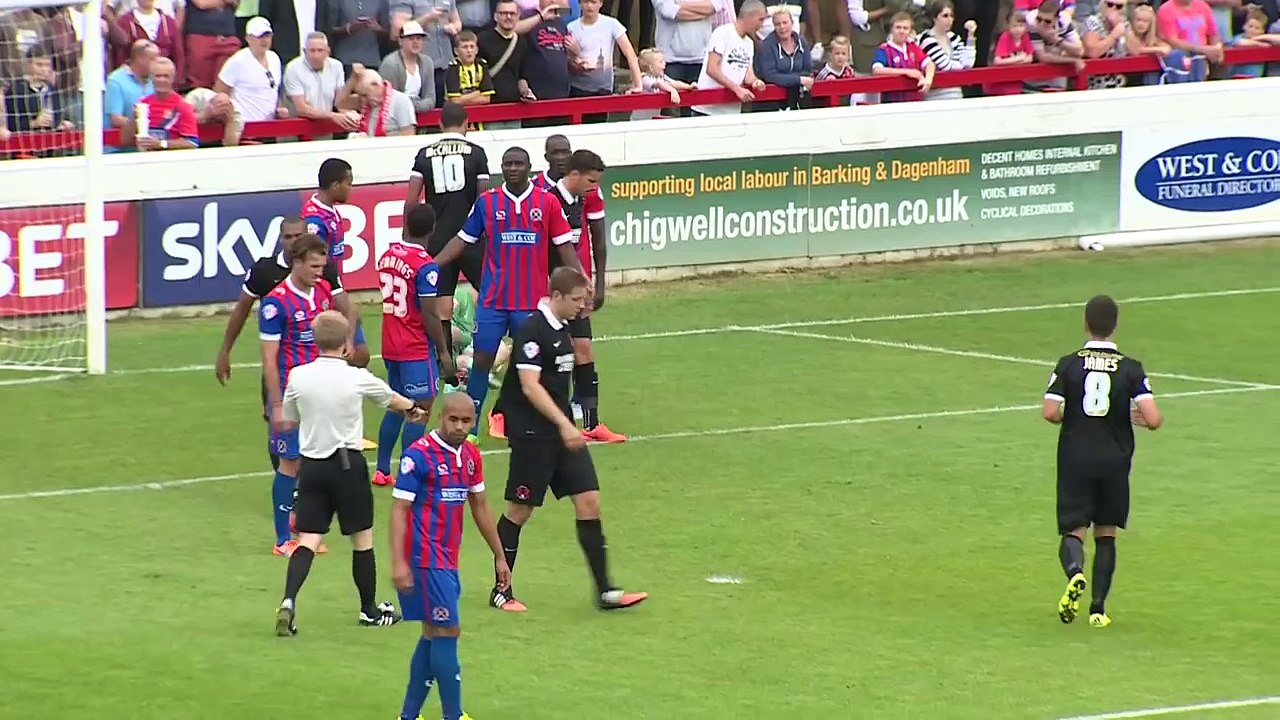 GOALS: Dagenham & Redbridge 1 Leyton Orient 3 15.08.15