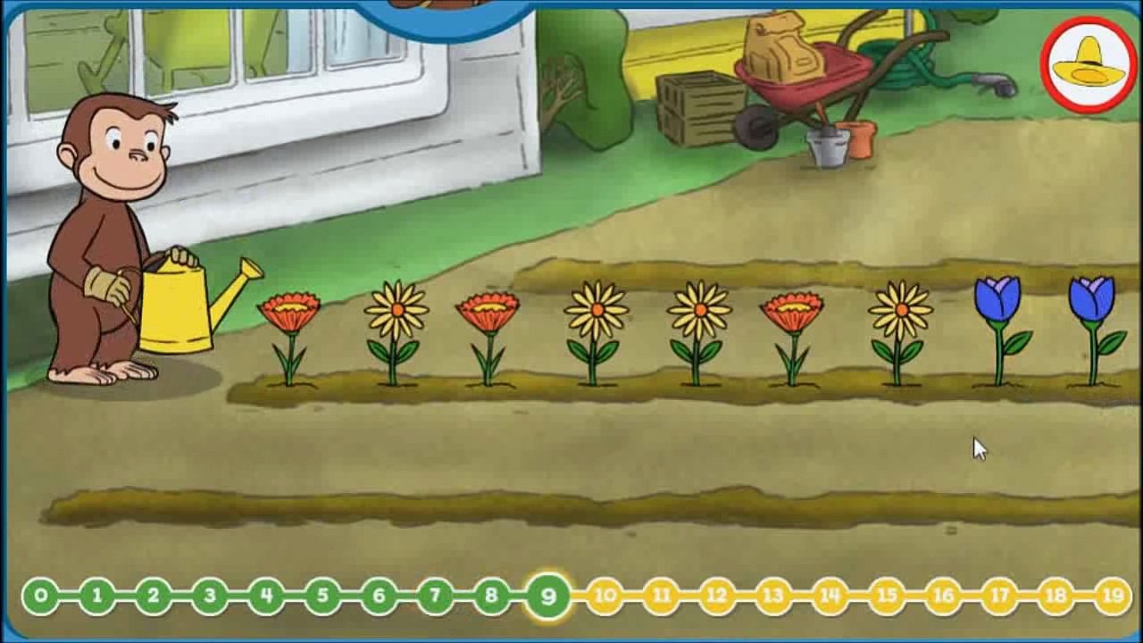 Curious George y el Jardin de Flores! Jorge el curioso español (Curious George spanish)