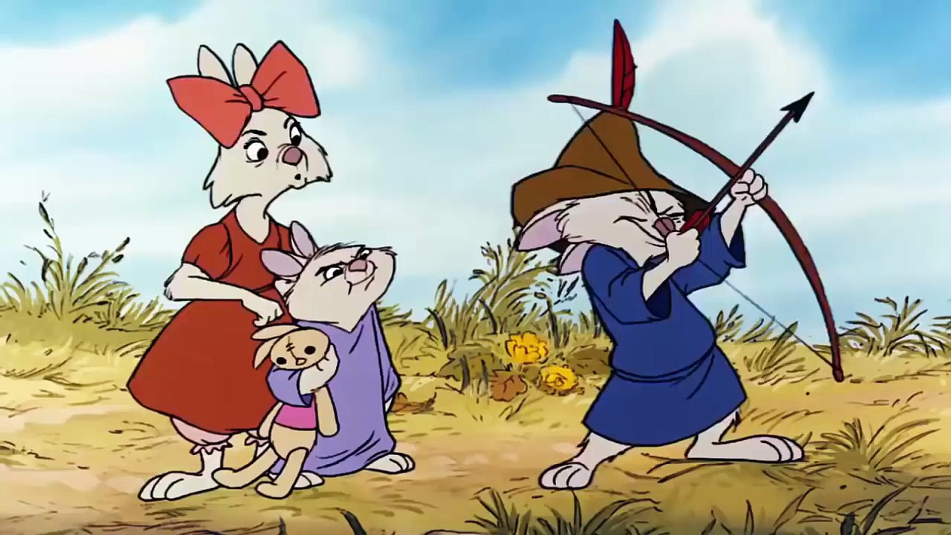 Robin Hood Skippy And His Friends Test Out The Bow Hd Video Dailymotion