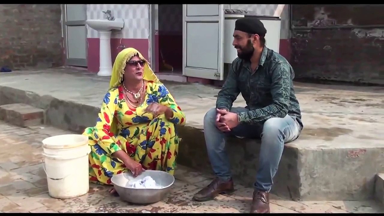Jija Sali In Mod Punjabi Funny Vidoes 2016 -Chachi Atro