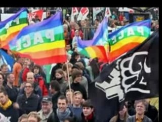 scontri vs polizia spettacolari g8 Rostock