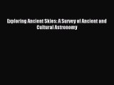 Download Exploring Ancient Skies: A Survey of Ancient and Cultural Astronomy Ebook Free