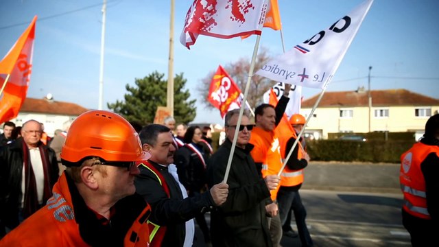 Manifestation NLMK à Beautor
