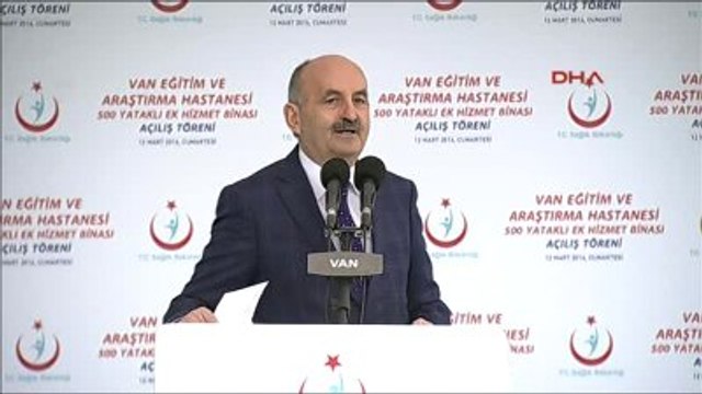 Van- Başbakan Davutoğlu Merkez 500 Yataklı Kadın Doğum ve Çocuk Hastanesi Açılış Töreninde Konuştu...
