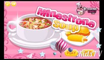 мультик учимся готовить cartoons Cooking Games minestrone soup