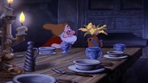 Snow White and the Seven Dwarfs - Sneezy Scene HD