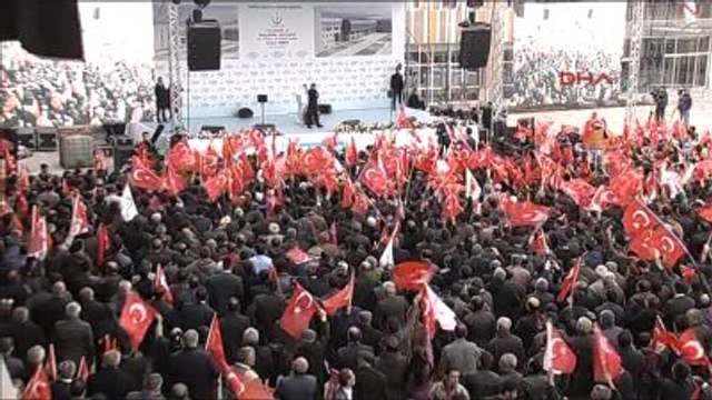Van- Başbakan Davutoğlu Merkez 500 Yataklı Kadın Doğum ve Çocuk Hastanesi Açılış Töreninde Konuştu-5