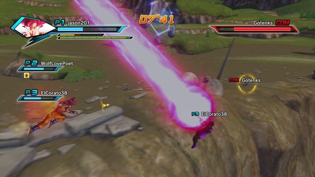 DRAGON BALL XENOVERSE Gotenks God glitch