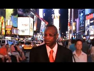 BAYE CHEIKH MAMOUR INSA IN TIMES SQUARE NEW YORK CITY