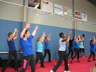 6 MARS 2016 FORUM ZUMBA AVEC SOLENNE