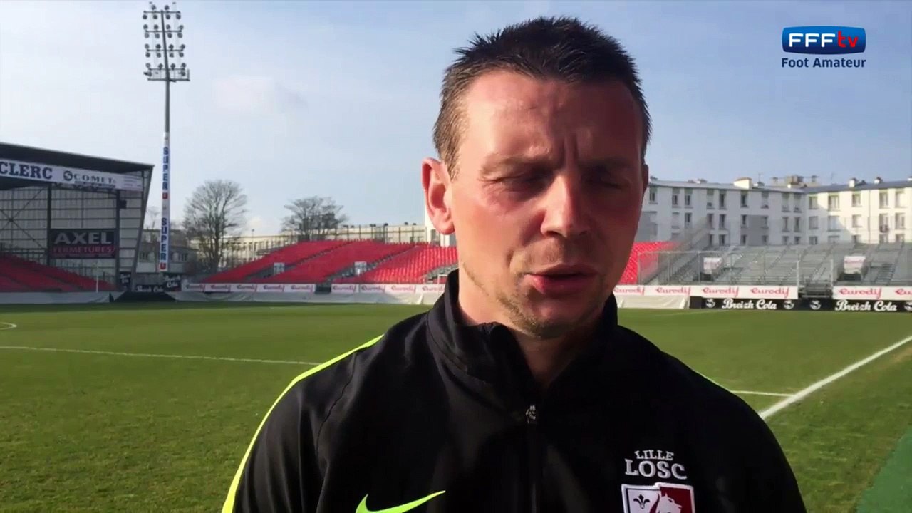 Samedi 12 Mars 2016 à 17h45 - Stade Brestois 29 - Lille Losc - 1/8èmes de finale COUPE GAMBARDELLA CREDIT AGRICOLE