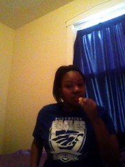 Brittany Eating Oranges