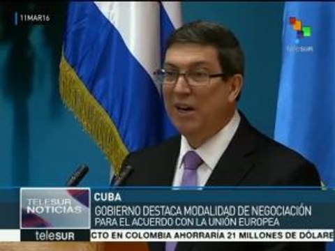 Cuba y UE firman acuerdo para consolidar relaciones bilaterales