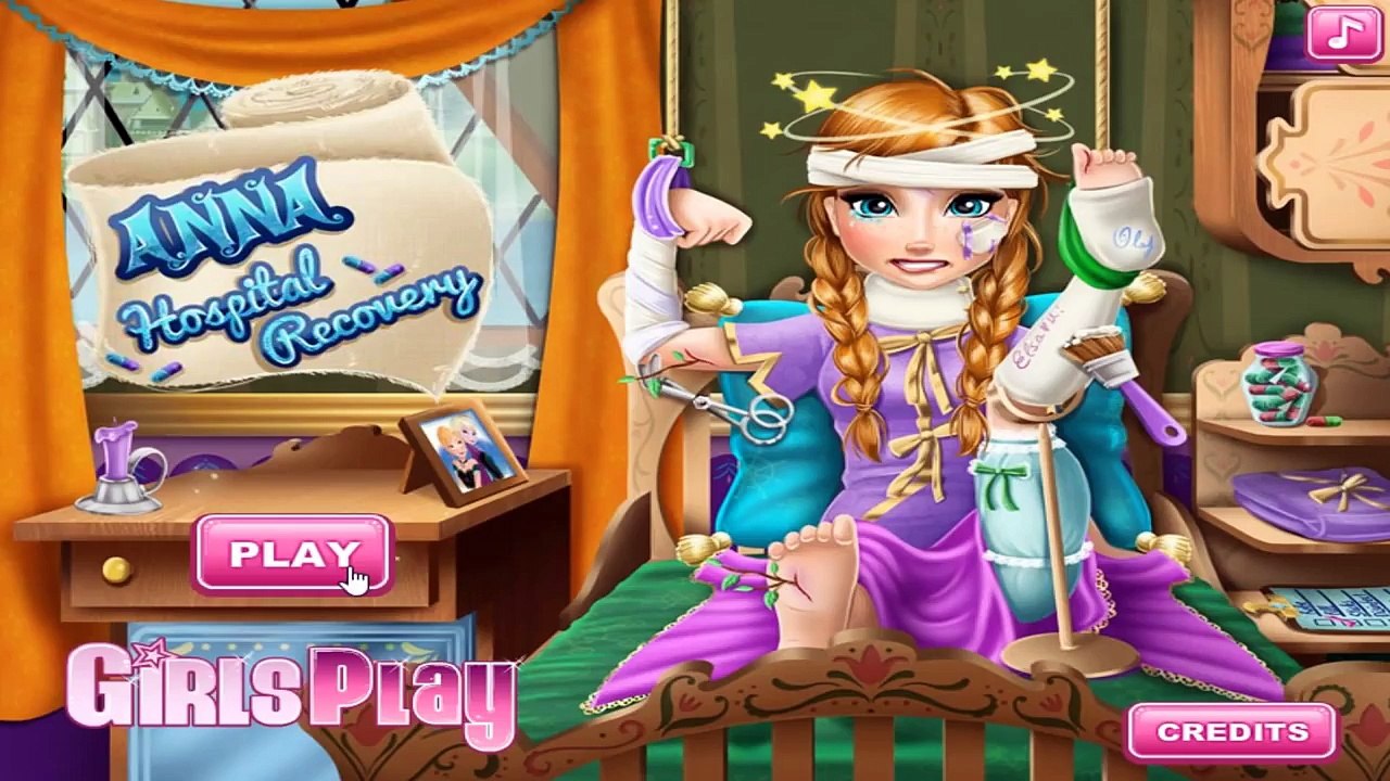 Disney Frozen Baby Games - Frozen Anna Hospital Recovery