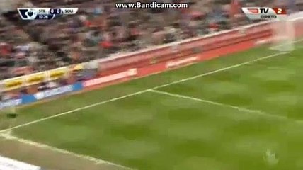 G.Pelle Suppeer Gooal Stoke City vs Southampton 0 - 1