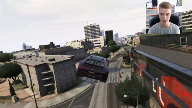 GTA 5 Funny Moments Compilation! Stunts, Fails & More! (GTA V Online Stunts)