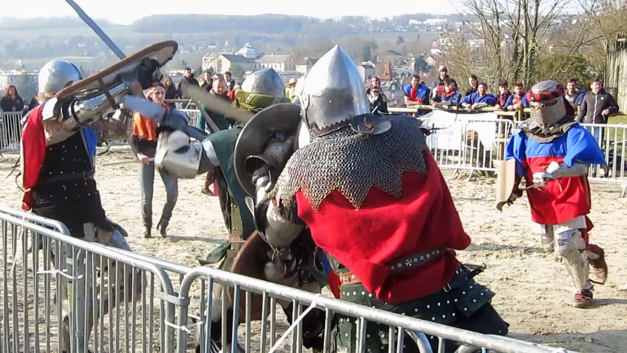 Championnat de France de combat médiéval à Château-Thierry