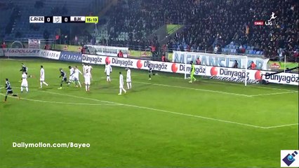 Rizespor 0-1 Besiktas - 12-03-2016 Jose Sosa Goal HD