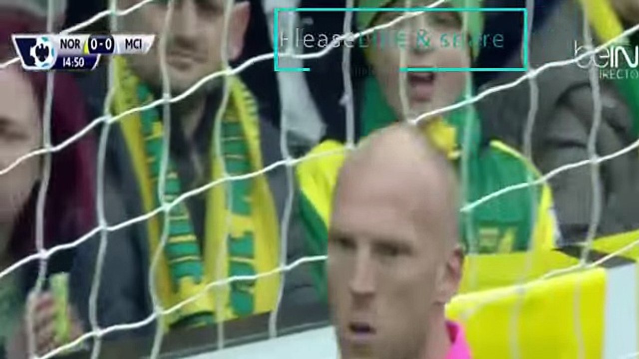 أهداف مباراة مانشستر سيتي و نوريتش سيتى 0-0 - الدورى الانجليزى 2016_3_12 HD