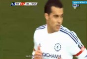 Pedro Rodriguez Fantastic CURVE SHOOT CHANCE Everton 0-0 Chelsea