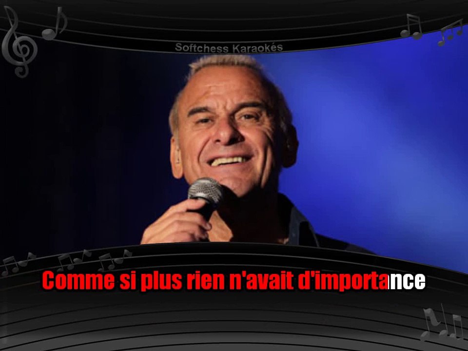 Michel Fugain - Chante comme si tu devais mourir demain KARAOKE / INSTRUMENTAL