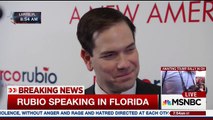 Marco Rubio Generously Allows Obama Didn’t Cause Trump Chicago Debacle