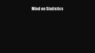 Read Mind on Statistics PDF Free