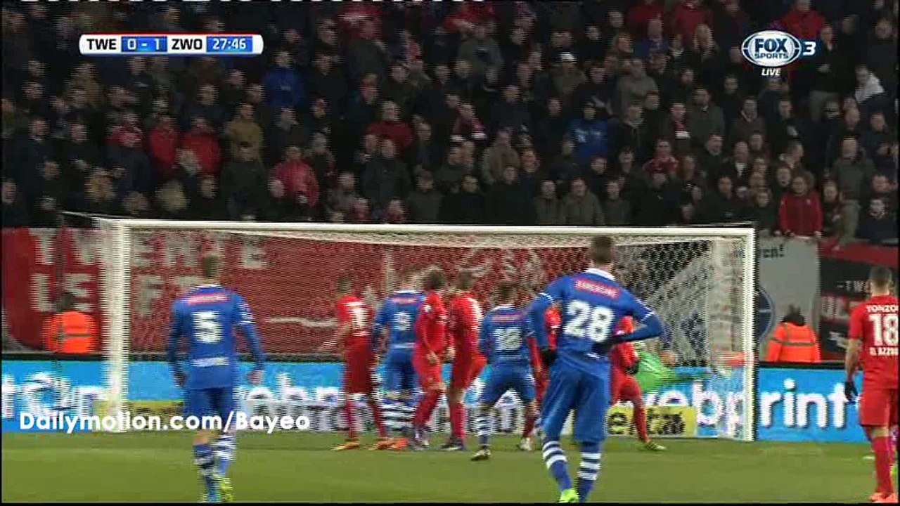 Kingsley Ehizibue Goal HD - Twente 0-1 Zwolle - 12-03-2016