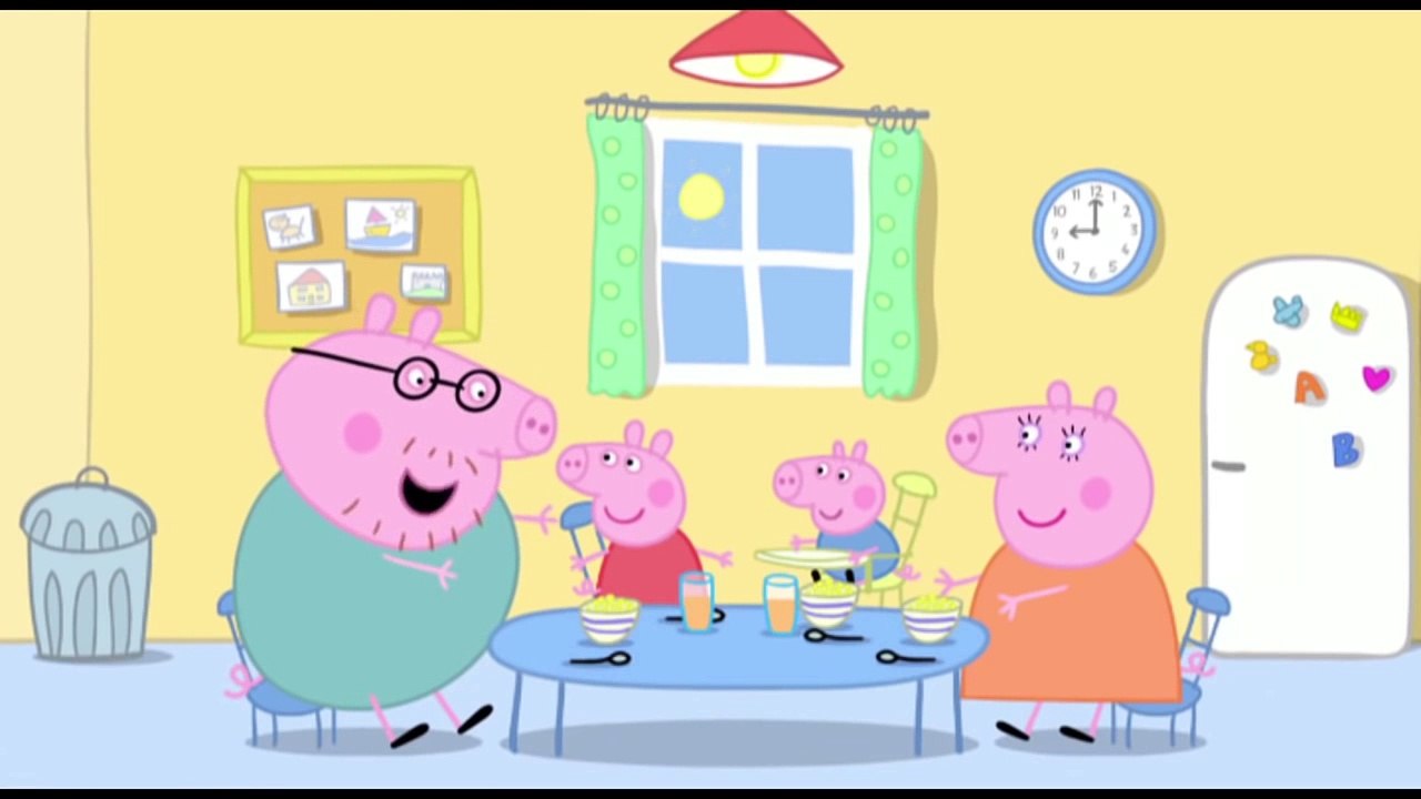 Свинка Пеппа серия 1 грязные Лужи все серии подряд без титров на весь экран сезон 1 от 1акм