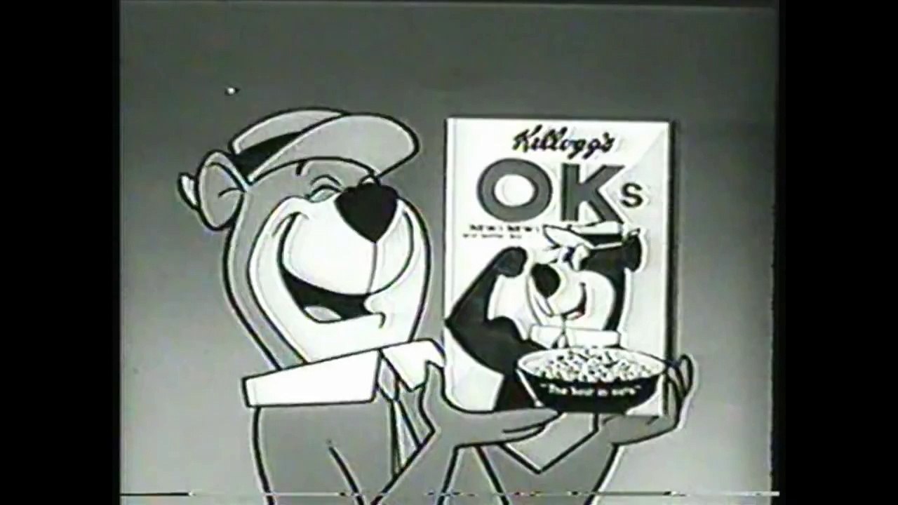 Kelloggs OKs Commercial with Yogi Bear (Early 60s)