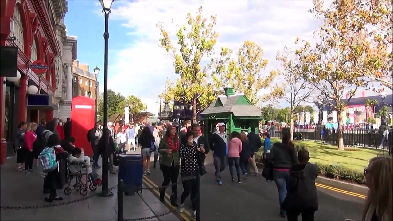 Full Tour Of The Wizarding World of Harry Potter Universal studios Orlando 2015