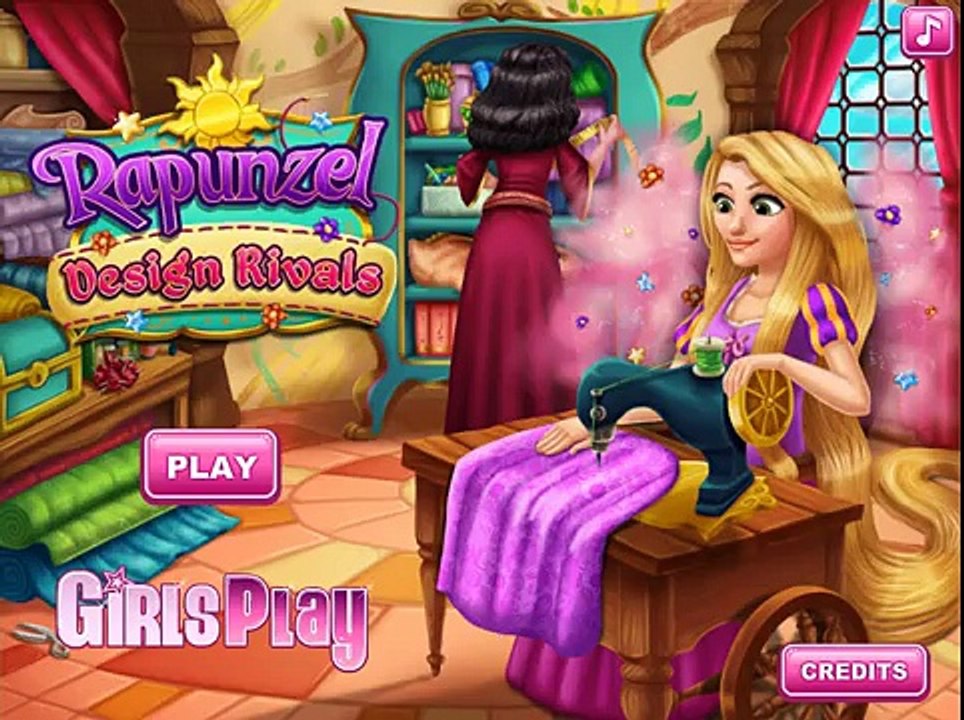 Rapunzel y Bruja Gothel Rivales Juegos de Rapunzel Disney